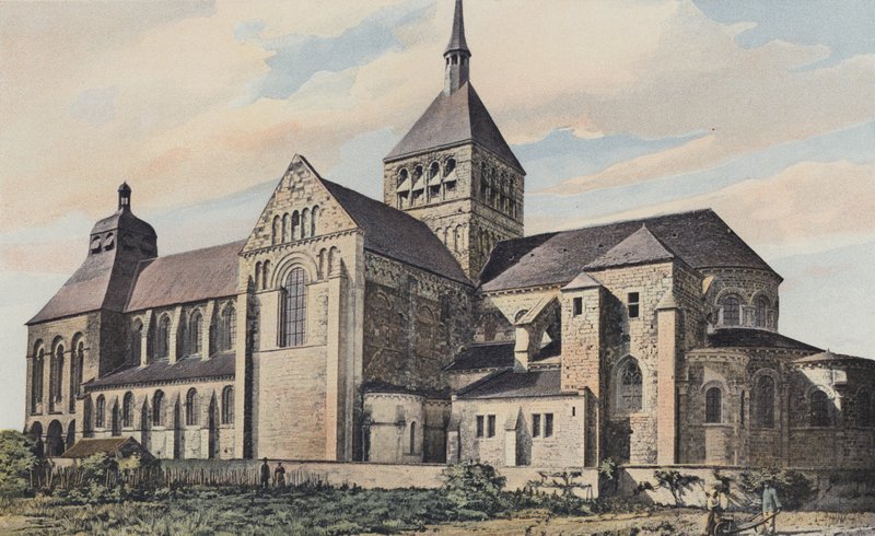 Saint-Benoit-sur-Loire, Igreja da Abadia, Ensemble S de French Photographer