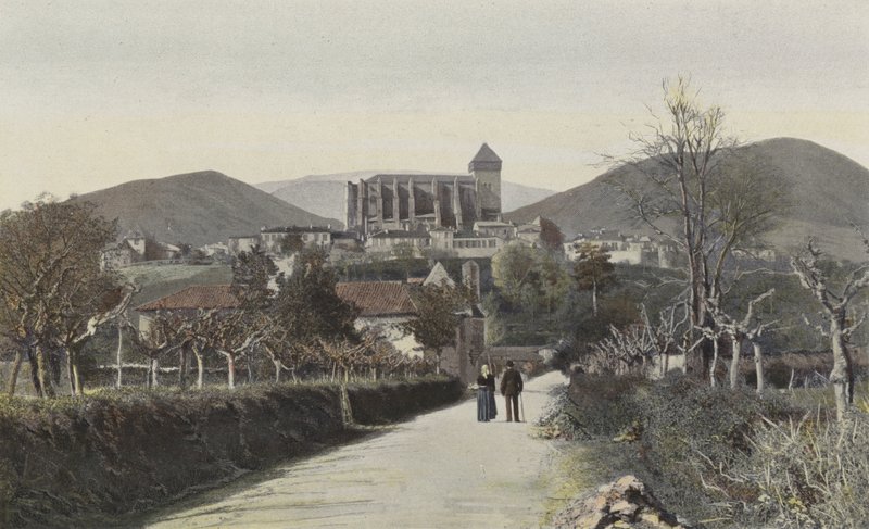 Saint-Bertrand-de-Comminges, visão geral de French Photographer