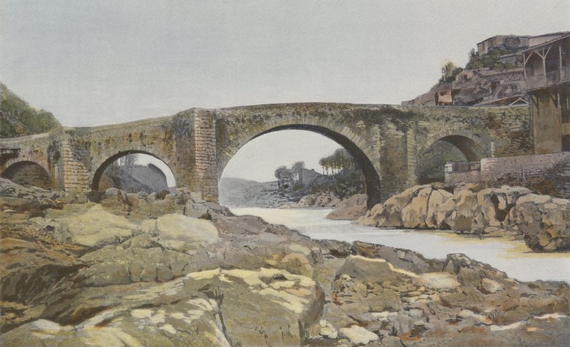 Ponte Saint-Lizier-de-Couserans no Salat de French Photographer