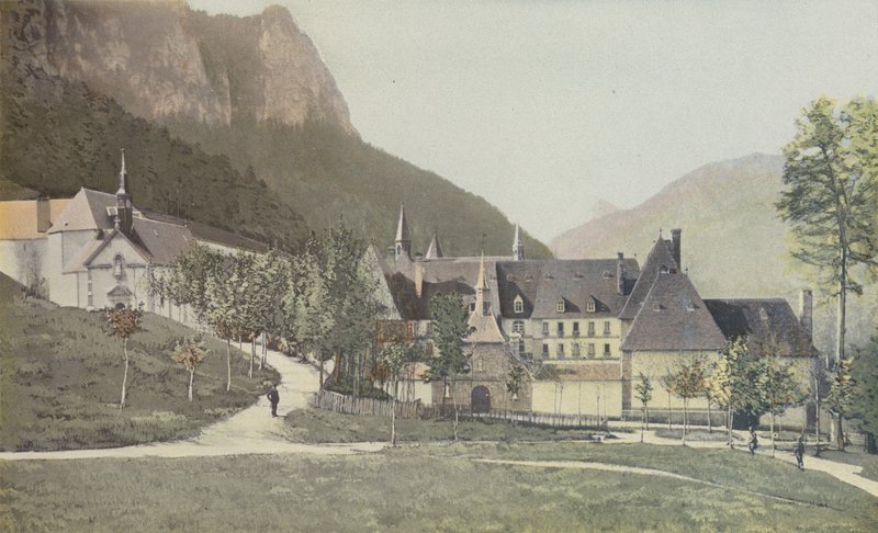 Saint-Pierre-de-Chartreuse, Convento de Grande-Chartreuse, Entrada de French Photographer