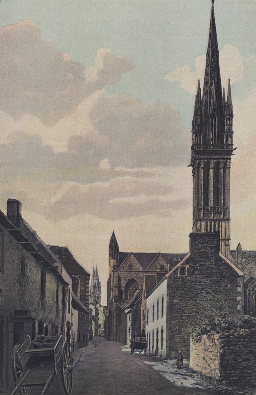 Saint-Pol-de-Leon, Igreja de Creizker de French Photographer