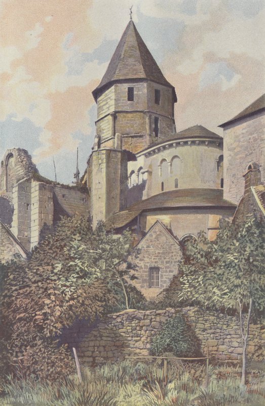 Saint-Robert, Igreja, Ensemble NE de French Photographer