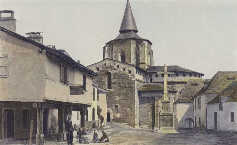 Saint-Savin, Igreja, Ensemble S de French Photographer