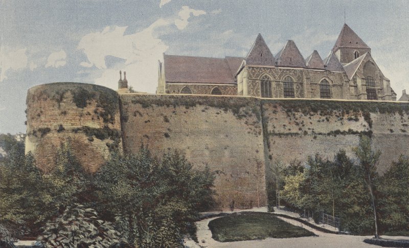 Saint-Valery-sur-Somme, Igreja e antigas muralhas de French Photographer