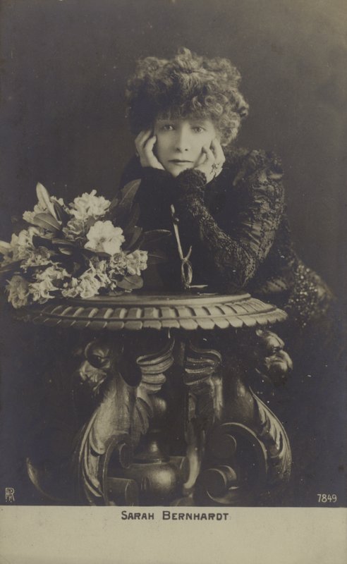 Sarah Bernhardt, atriz francesa de French Photographer