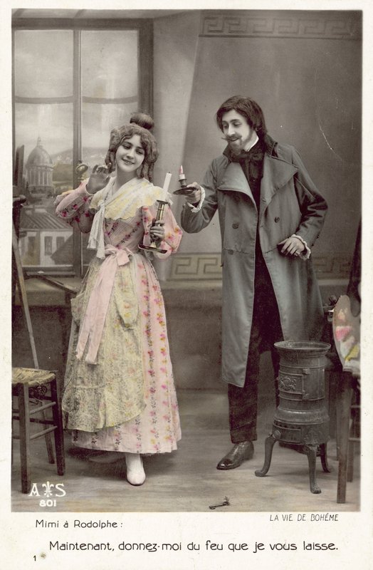 Cena de La Vie De Boheme (foto a cores) de French Photographer