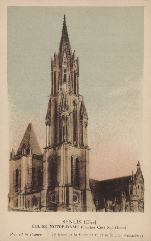 Senlis, Igreja de Nossa Senhora de French Photographer