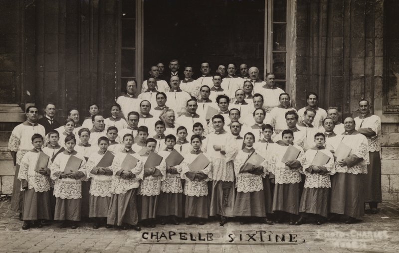 Coro da Capela Sistina de French Photographer