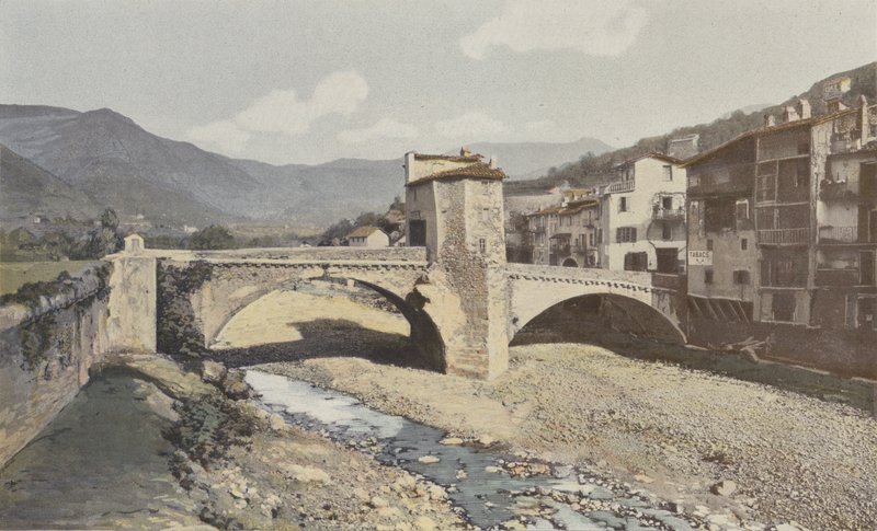 Sospel, ponte sobre o Bevere de French Photographer