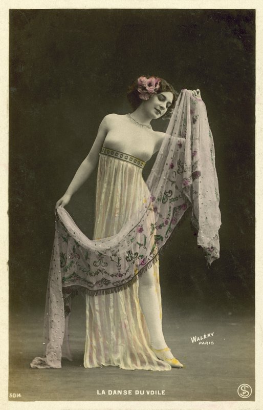 A dança do véu de French Photographer