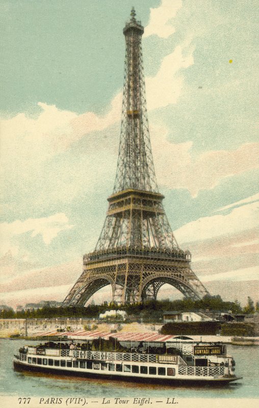 A Torre Eiffel (foto a cores) de French Photographer