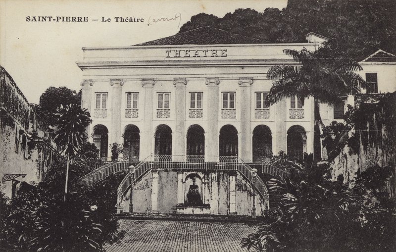 Teatro, Saint Pierre, Martinica de French Photographer