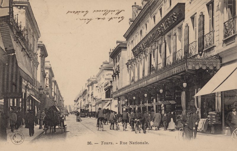 Tours, National Street de French Photographer