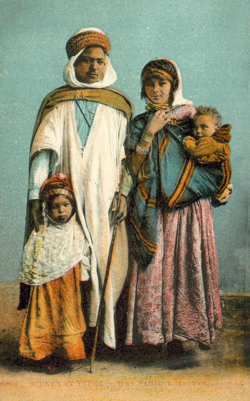 Uma família mourisca de French Photographer