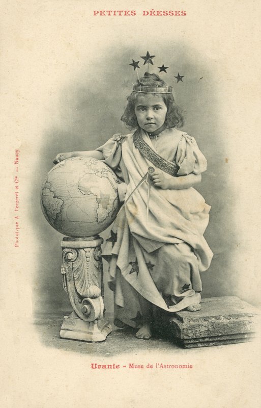 Uranie, musa da astronomia (foto a p/b) de French Photographer