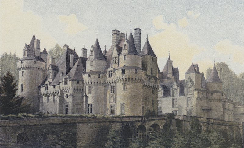 Usse, Chateau, Ensemble NE de French Photographer