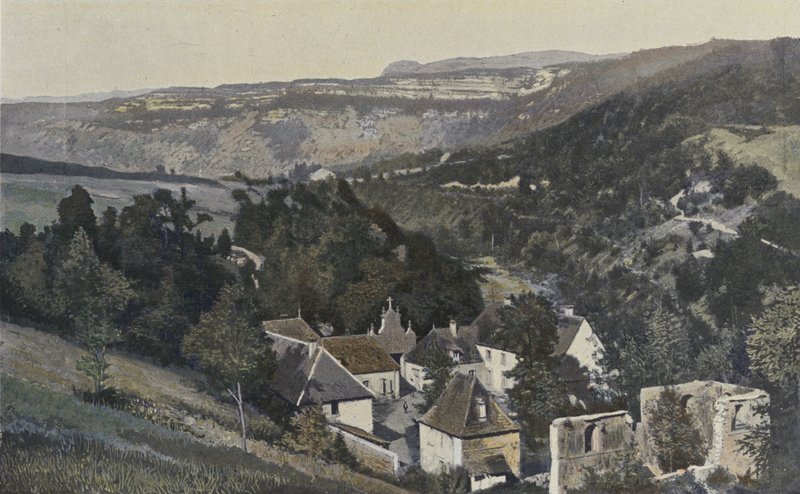 Vaucluse, edifícios da abadia de French Photographer
