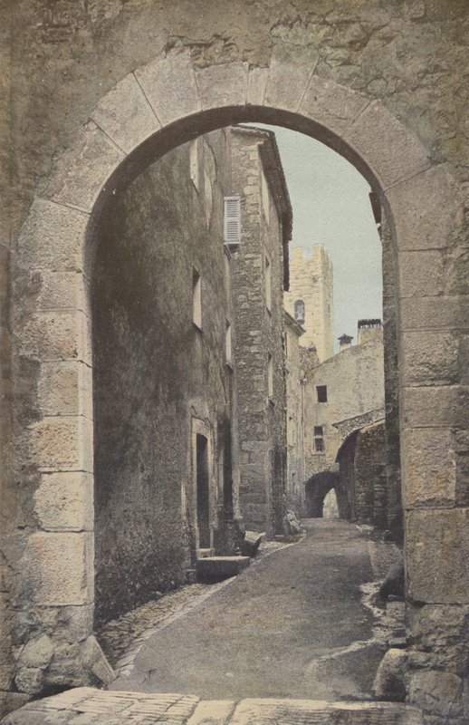 Vence, portão da cidade de French Photographer