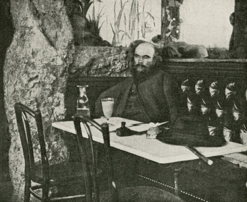 Verlaine, a poetisa do absinto (foto a p/b) de French Photographer