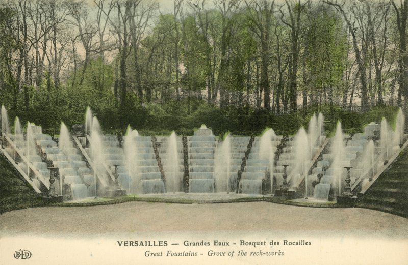 Versailles, Grand Eaux, Seed Grove de French Photographer