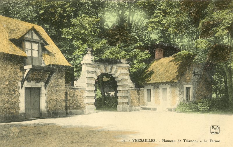 Versalhes, aldeola do trianon, a fazenda de French Photographer