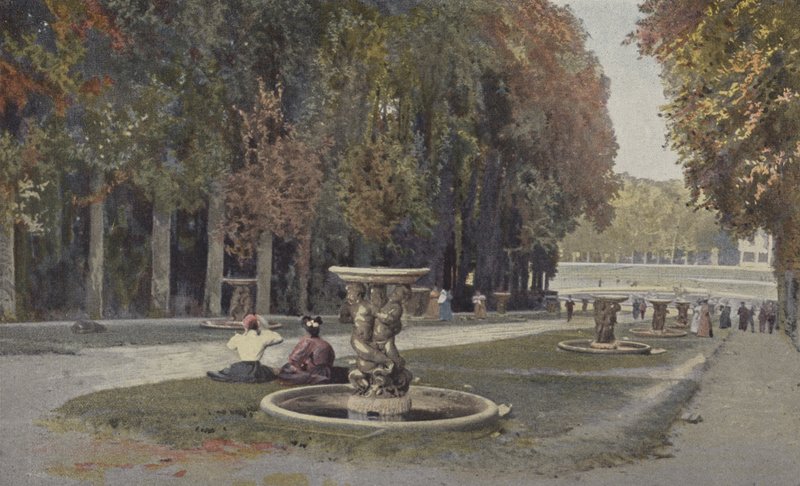 Versailles, água de LAllee de French Photographer