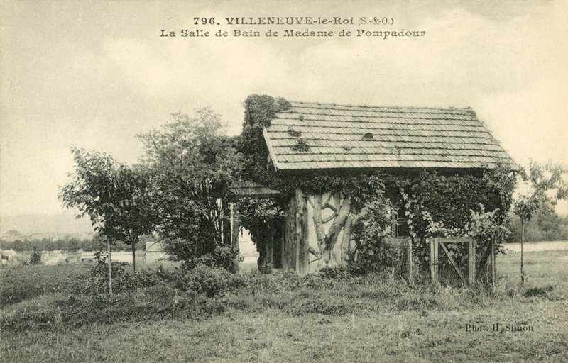 Villeneuve-Le-Roi, o banheiro de Madame De Pompadour de French Photographer