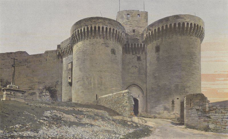 Villeneuve-les-Avignon, Castelo (Fort Saint-Andre), Vista geral de French Photographer