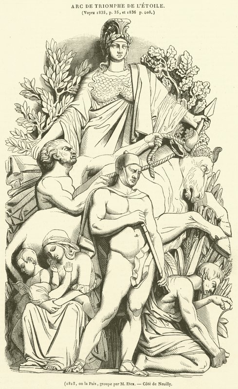 1815, ou a Paz (gravura) de French School