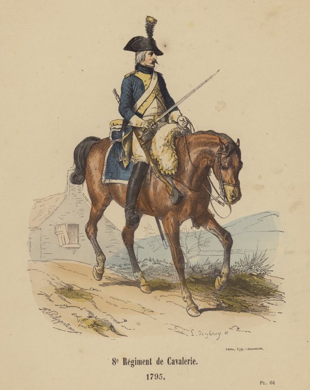 8º Regimento de Cavalaria de French School