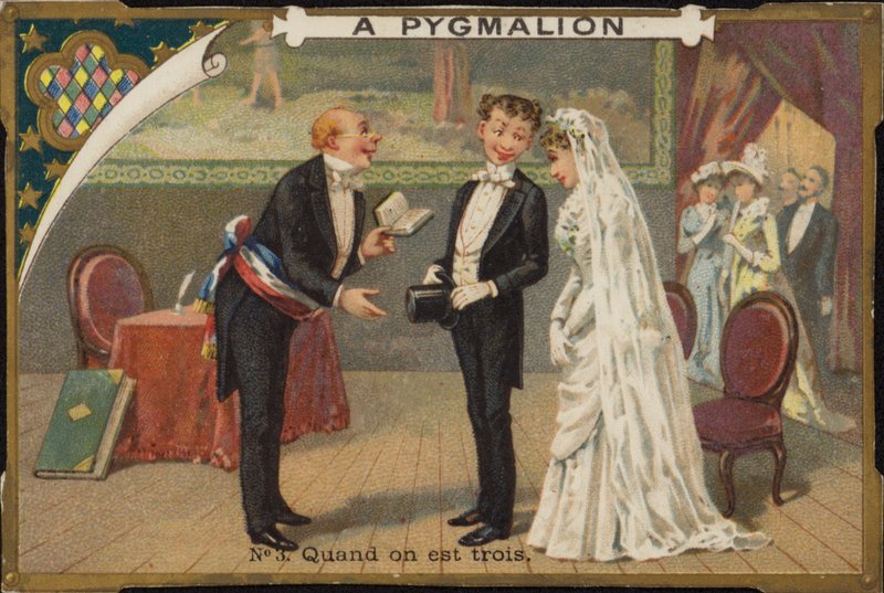 Um Pygmalion de French School