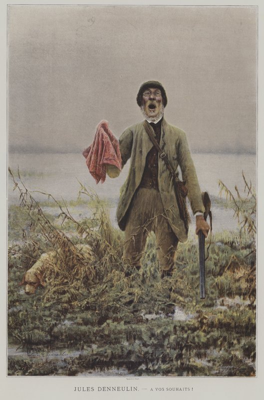 Abençoada sejas! (Abençoada sejas!) (cor litho) de French School
