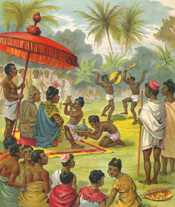 Uma grande festa na África de French School