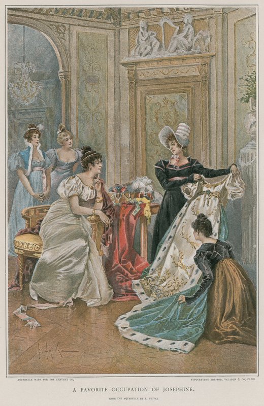 Uma ocupação favorita de Josephine de French School