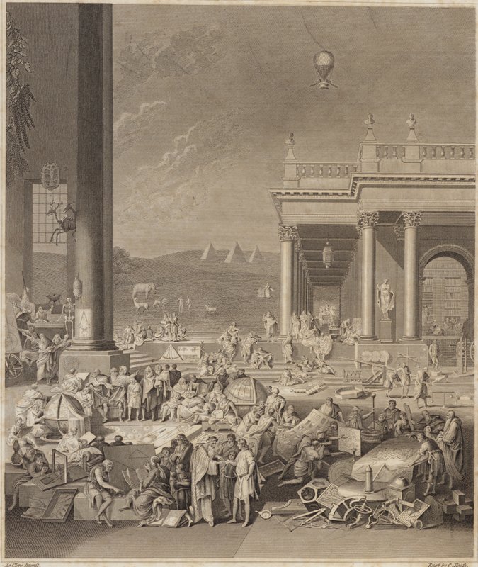 Uma cena para a Enciclopédia Britânica de French School