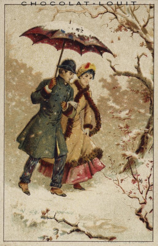Um passeio na neve de French School