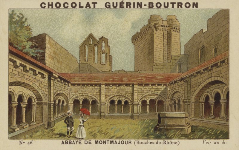 Abadia de Montmajour, Bouches-du-Rhone de French School