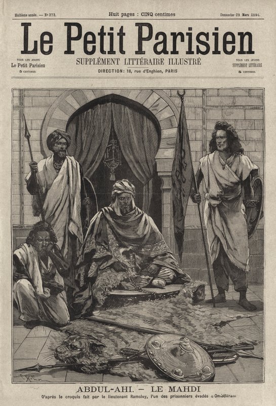 Abdallahi ibn Muhammad, sucessor do Mahdi, governante islâmico do Sudão de French School