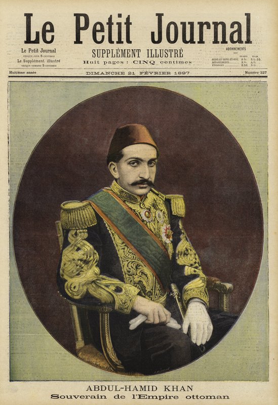 Abdul Hamid II, Sultão do Império Otomano de French School