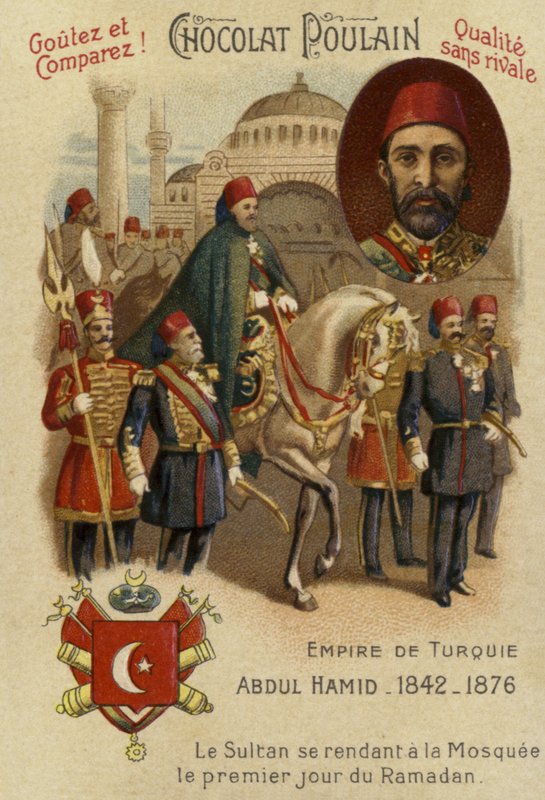 Abdul Hamid II, Sultão do Império Otomano de French School