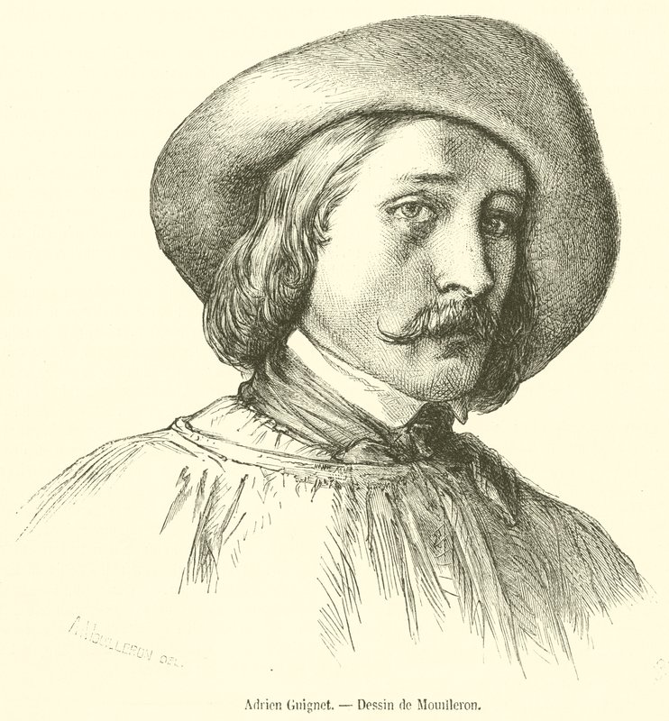 Adrien Guignet (gravura) de French School