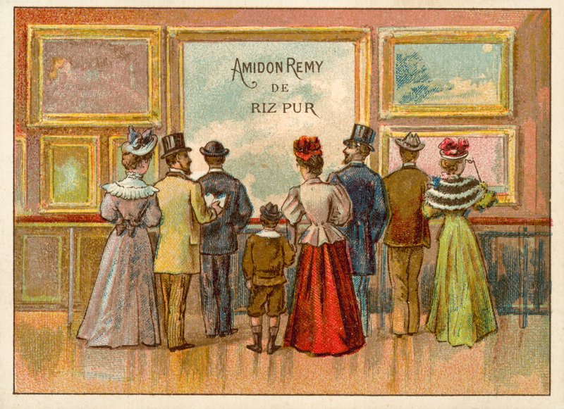 Anúncio para Amidon Remy de Riz Pur (chromolitho) de French School