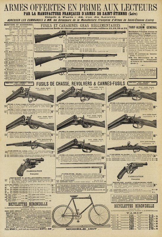 Anúncio de armas de French School