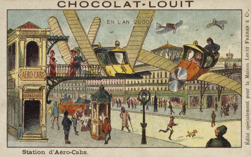 Estação Aero-cabina no ano 2000 de French School