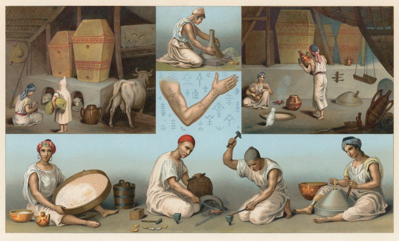Fantasia de África de French School