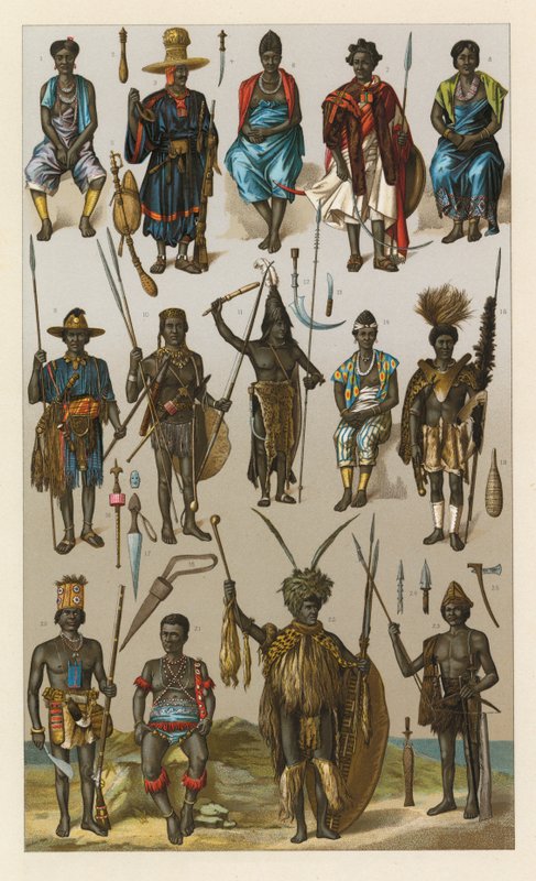 Fantasia de África de French School
