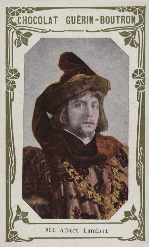 Albert Lambert (foto colorida) de French School