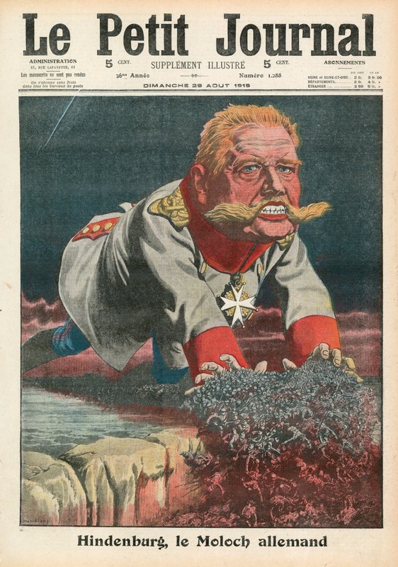 Albert von Hindenburg de French School