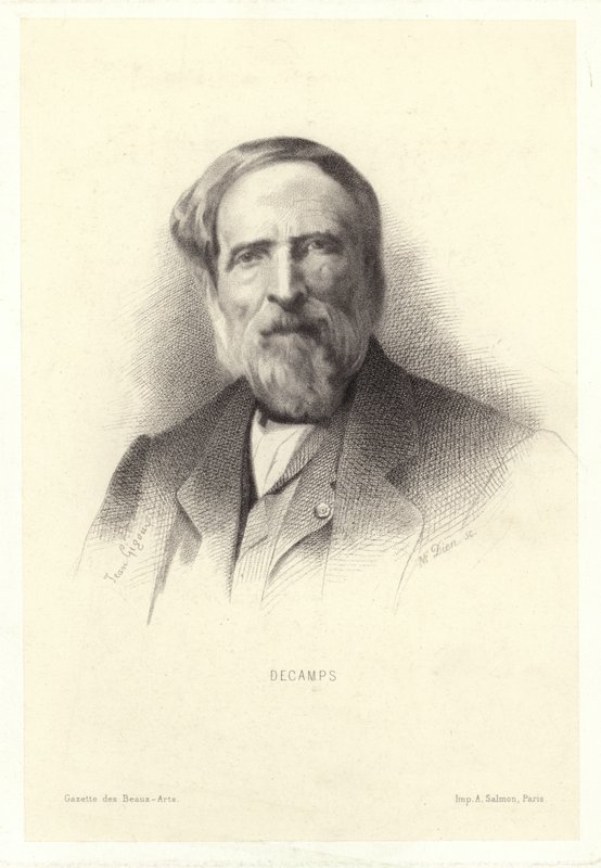 Alexandre-Gabriel Decamps, pintor francês de French School