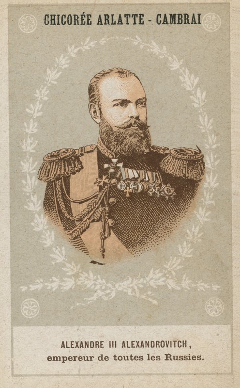Alexandre III Alexandrovich, imperador de todas as Russias de French School